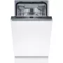 Įmontuojama Bosch Serie 2 SPV2HMX42E indaplovė 45 cm siaura, 10 komplektų, 46 dB, energijos klasė E