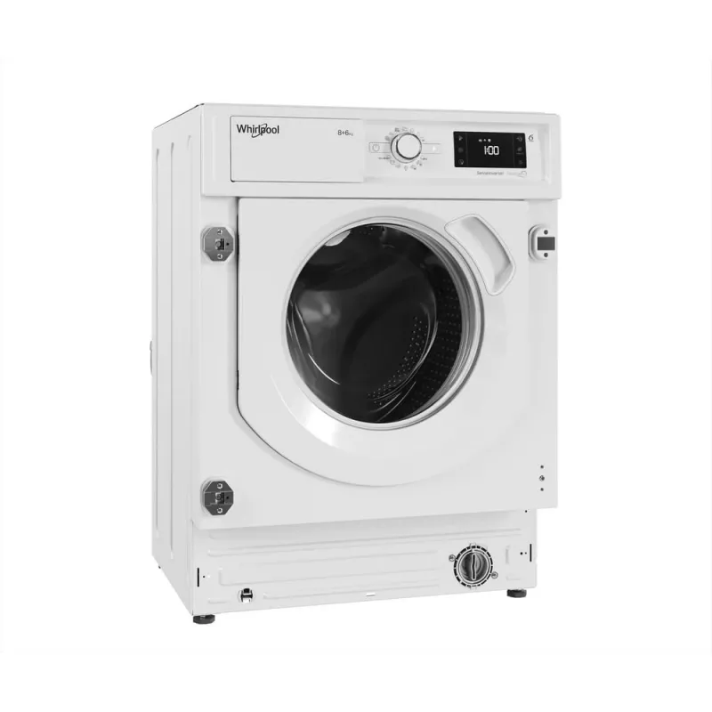 Whirlpool FreshCare BI WDWG 861485 EU skalbyklė-džiovyklė Įmontuojama Priekinio įkrovimo Balta