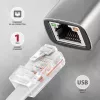 Axagon ADE-TXCA USB-C + USB-A 3.2 Gen 1 – Gigabit Ethernet adapteris, Asix AX88179