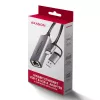 Axagon ADE-TXCA USB-C + USB-A 3.2 Gen 1 – Gigabit Ethernet adapteris, Asix AX88179