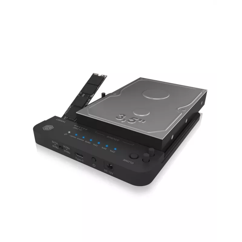 ICY BOX IB-2913MCL-C31 USB 3.2 Gen 2 (3.1 Gen 2) Type-C Juodas