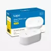 Vandens nuotėkio detektorius TP-Link Tapo T300 Wi‑Fi, reguliuojamas signalas 90 dB, IP67, baterija (2×AAA), reikalingas Hub