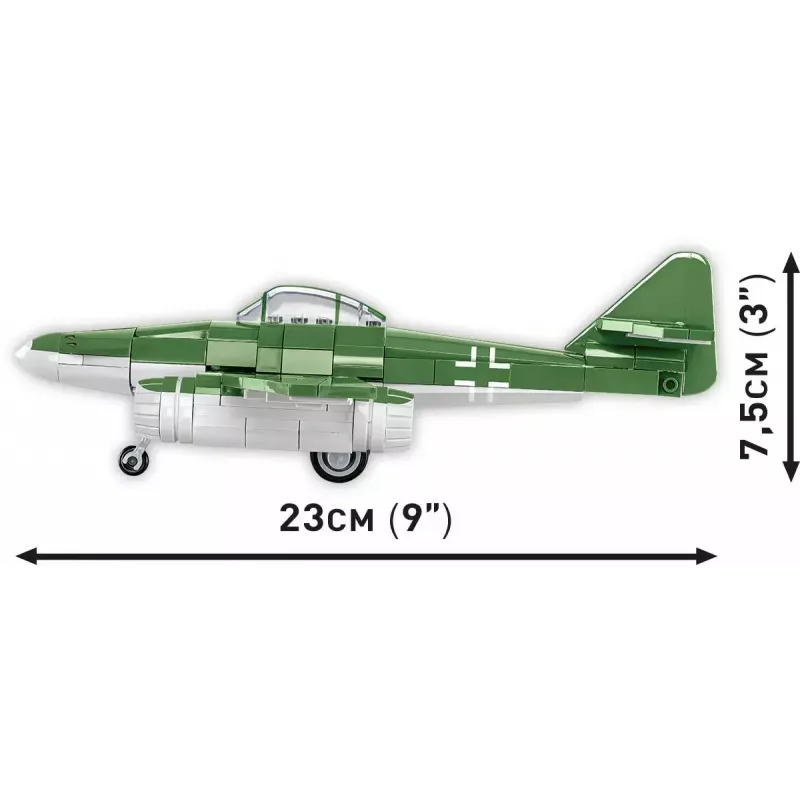 Cobi konstrukcinis žaislas Messerschmitt Me 262 modelio rinkinys 500 dalių