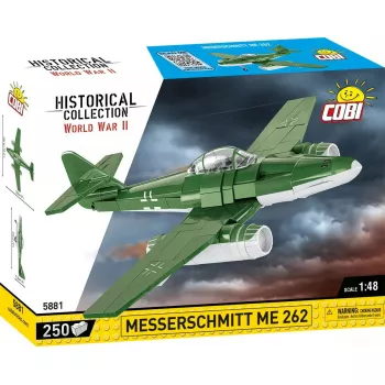 Cobi konstrukcinis žaislas Messerschmitt Me 262 modelio rinkinys 500 dalių