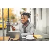Ausinės JVC HA-A7T-P belaidės į ausis įdedamos binauralinės, Bluetooth 5.0, IPX4, 6 val. baterija (14 val. su dėklu), belaidis įkrovimas, baltos