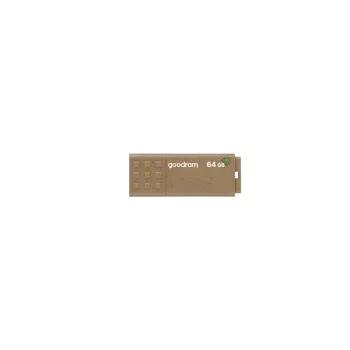 USB atmintukas GOODRAM UME3 64 GB, USB Type-A 3.2 Gen 1, skaitymo greitis 60 MB/s, rašymo greitis 20 MB/s, rudas