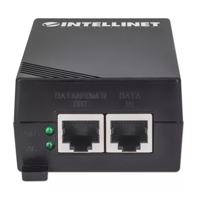 Intellinet Gigabit Didelės Galios PoE+ Injektorius, 1 x 30 W Prievadas, IEEE 802.3at/af Atitinkantis, Plastikinis Korpusas