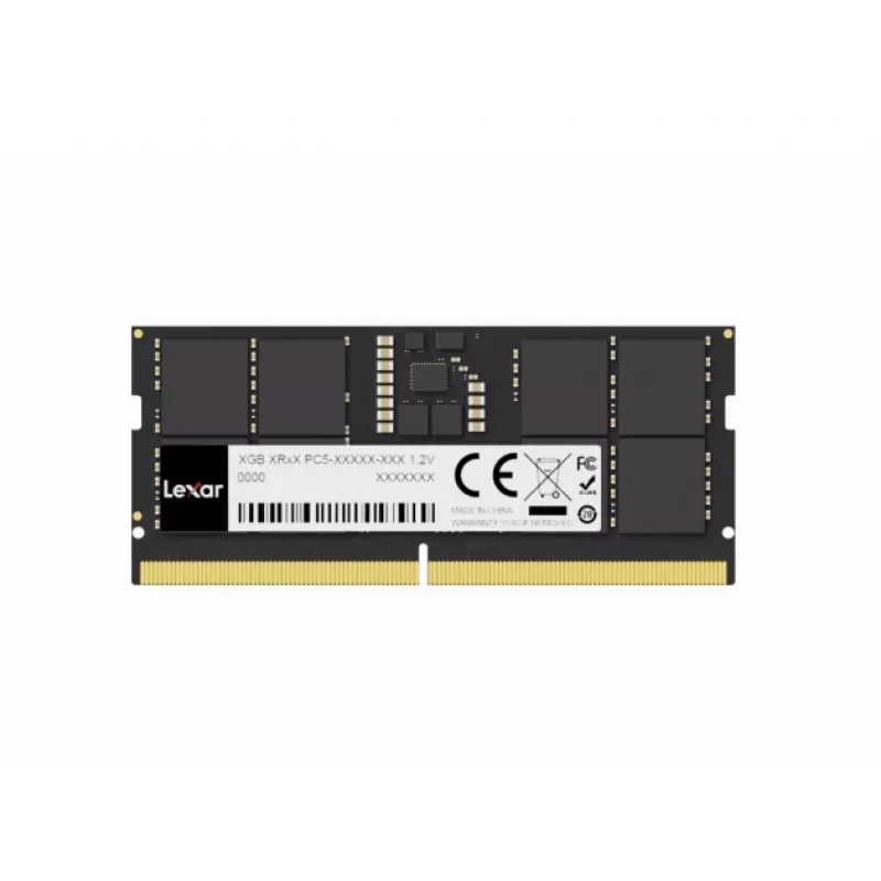 LEXAR nešiojamojo kompiuterio atmintis - DDR5 16GB 262 PIN SO-DIMM 5600MHz CL46 1.1V