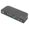 DIGITUS KVM jungiklis - 2x1 HDMI, HDMI išvestis, USB, 4Kx2K@60Hz