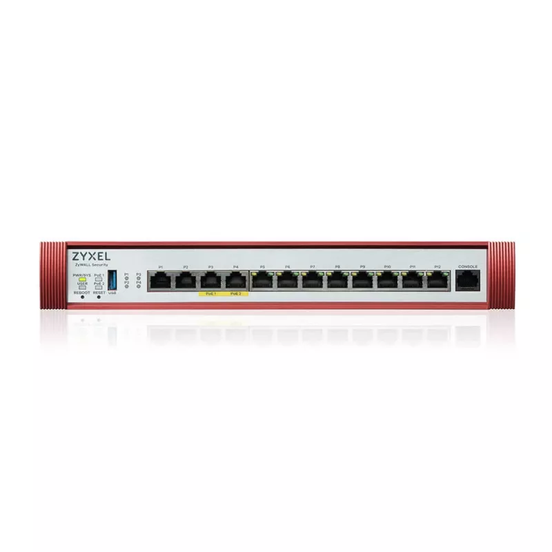 Zyxel USG FLEX 500H aparatinė ugniasienė 10 Gbit/s