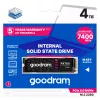 Goodram PX700 SSD SSDPR-PX700-04T-80 vidinis kietojo kūno diskas 4 TB M.2 PCI Express 4.0 NVMe 3D NAND