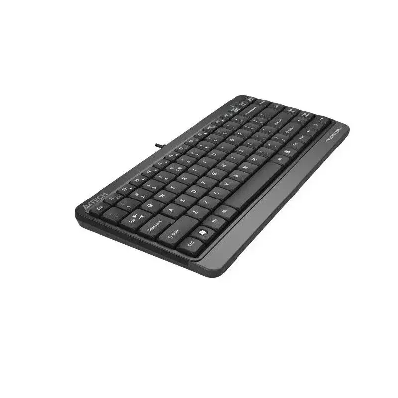 Laidinė USB klaviatūra A4Tech FStyler FK11 — kompaktiškas standartinis išdėstymas, angliška, 12 greitųjų klavišų, riešo atrama, 1,5 m laidas