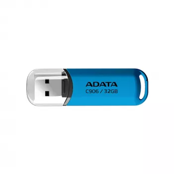ADATA AC906-32G-RWB USB atmintinė 32 GB USB A tipo 2.0 Mėlyna, permatoma