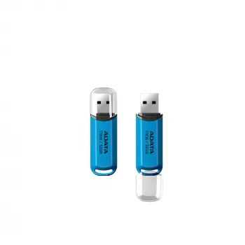 ADATA AC906-32G-RWB USB atmintinė 32 GB USB A tipo 2.0 Mėlyna, permatoma