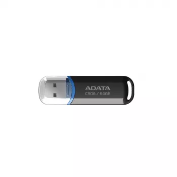 USB atmintukas ADATA C906 64 GB USB Type-A 2.0, juodas, dangteliu apsaugota jungtis