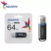 USB atmintukas ADATA C906 64 GB USB Type-A 2.0, juodas, dangteliu apsaugota jungtis