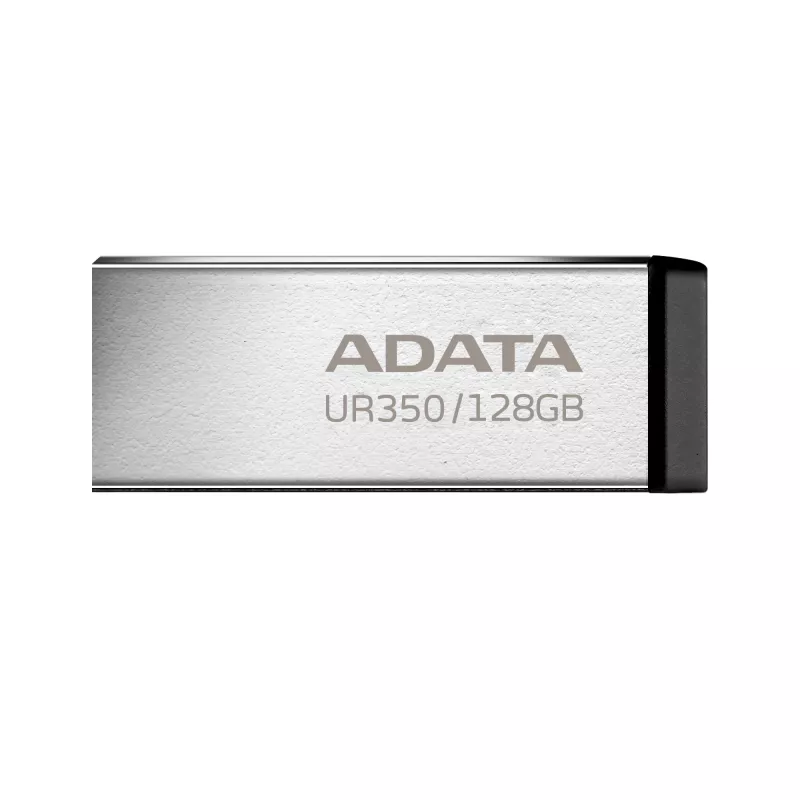 ADATA UR350 USB atmintinė 128 GB USB Type-A 3.2 Gen 1 (3.1 Gen 1) juoda, sidabrinė