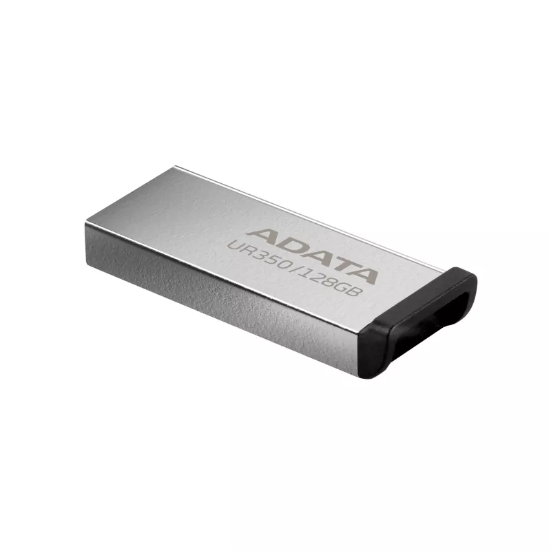 ADATA UR350 USB atmintinė 128 GB USB Type-A 3.2 Gen 1 (3.1 Gen 1) juoda, sidabrinė