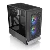 THERMALTAKE Ceres 300 TG ARGB vidutinio bokšto korpusas – juodas