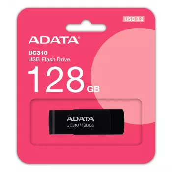 ADATA UC310 USB atmintukas 128 GB USB Type-A 3.2 Gen 1 (3.1 Gen 1) Juoda