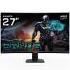 GIGABYTE GS27FC 27 colių FHD Lenktas Žaidimų Monitorius - 1920 x 1080, 180Hz, 1, 250 cd/m², FreeSync Premium, HDR Ready, HDMI 2.0, Displayport 1.4