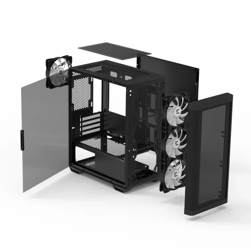 Zalman M4 Juoda Mini Tower
