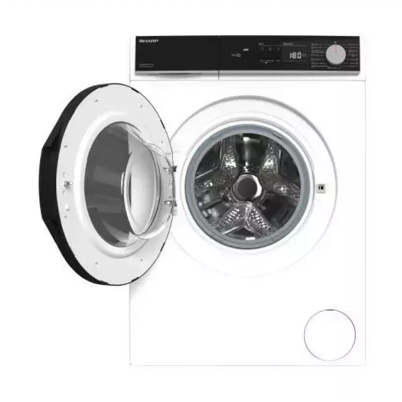 Skalbimo mašina Sharp ES-NFA910BW1NA-PL, priekinio pakrovimo, 9 kg, energijos klasė A