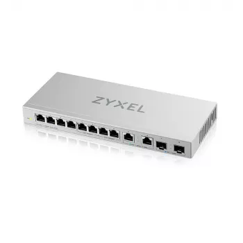 Zyxel XGS1010-12-ZZ0102F tinklo komutatorius Nevaldomas Gigabit Ethernet (10/100/1000) Pilkas