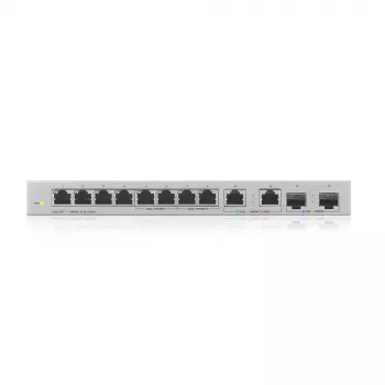 Zyxel XGS1010-12-ZZ0102F tinklo komutatorius Nevaldomas Gigabit Ethernet (10/100/1000) Pilkas