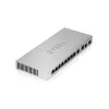 Zyxel XGS1010-12-ZZ0102F tinklo komutatorius Nevaldomas Gigabit Ethernet (10/100/1000) Pilkas