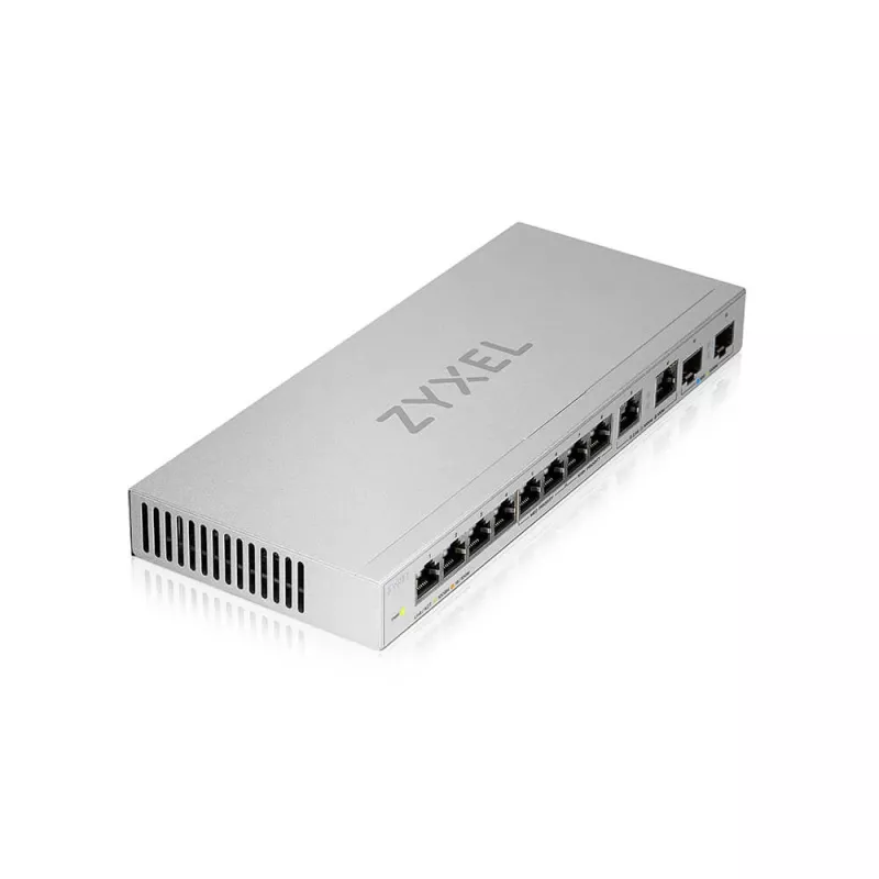 Zyxel XGS1010-12-ZZ0102F tinklo komutatorius Nevaldomas Gigabit Ethernet (10/100/1000) Pilkas