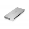 Zyxel XGS1010-12-ZZ0102F tinklo komutatorius Nevaldomas Gigabit Ethernet (10/100/1000) Pilkas