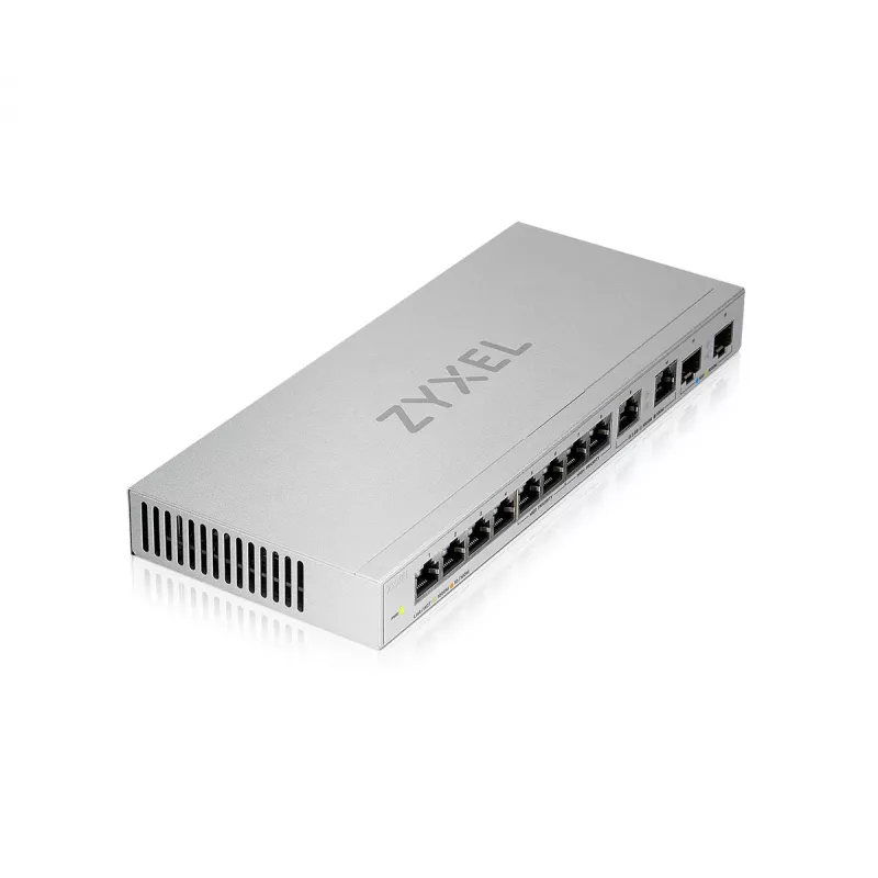 Zyxel XGS1010-12-ZZ0102F tinklo komutatorius Nevaldomas Gigabit Ethernet (10/100/1000) Pilkas