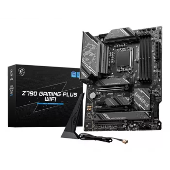 Pagrindinė plokštė MSI Z790 GAMING PLUS WIFI — Intel Z790, LGA 1700 ATX, DDR5, 4x M.2, 2,5 Gb LAN, Wi‑Fi 6, BT 5.3