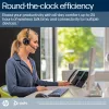 HP Poly Voyager 4320 Microsoft Teams sertifikuotos ausinės + BT700 adapteris + įkrovimo stovas