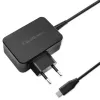 Įkroviklis Qoltec 52385 AC greitasis įkrovimas patalpose 20 V 3 A juodas