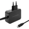 Įkroviklis Qoltec 52385 AC greitasis įkrovimas patalpose 20 V 3 A juodas