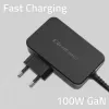 Įkroviklis Qoltec 52388 Indoor Fast Charging 20V 5A Juoda