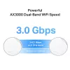 TP-Link AX3000 viso namų tinklinio Wi-Fi 6 sistema su PoE, balta, vidinė, tinklinė sistema, 420 m², dviejų dažnių (2,4 GHz / 5 GHz), Wi-Fi 6 (802.11ax)