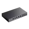 TP-Link TL-SG1005P-PD tinklo komutatorius Gigabit Ethernet (10/100/1000) maitinimas per eternetą (PoE) juodas