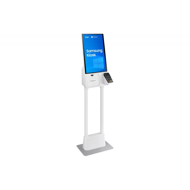 Samsung KM24C-3 Kiosko dizaino 61 cm (24 col.) LED 250 cd/m² Full HD Baltas jutiklinis ekranas Integruotas procesorius Windows 10 IoT Enterprise 16/7