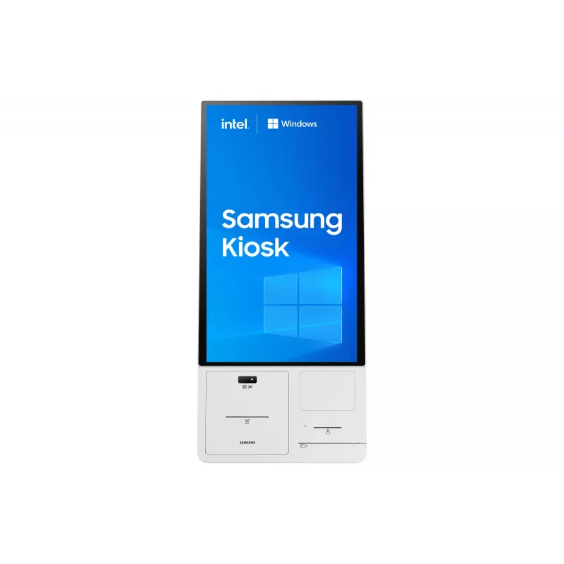 Samsung KM24C-3 Kiosko dizaino 61 cm (24 col.) LED 250 cd/m² Full HD Baltas jutiklinis ekranas Integruotas procesorius Windows 10 IoT Enterprise 16/7