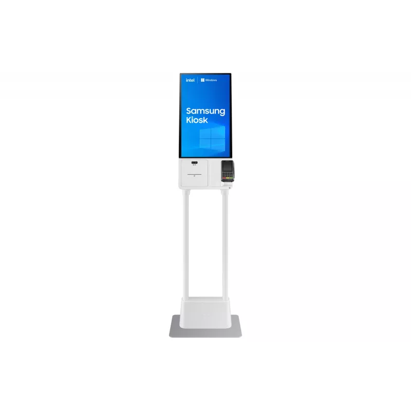 Samsung KM24C-3 Kiosko dizaino 61 cm (24 col.) LED 250 cd/m² Full HD Baltas jutiklinis ekranas Integruotas procesorius Windows 10 IoT Enterprise 16/7