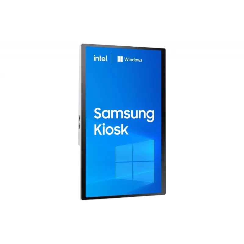 Samsung KM24C-3 Kiosko dizaino 61 cm (24 col.) LED 250 cd/m² Full HD Baltas jutiklinis ekranas Integruotas procesorius Windows 10 IoT Enterprise 16/7