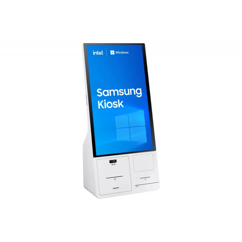 Samsung KM24C-3 Kiosko dizaino 61 cm (24 col.) LED 250 cd/m² Full HD Baltas jutiklinis ekranas Integruotas procesorius Windows 10 IoT Enterprise 16/7