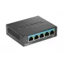 D-Link 5 prievadų 2.5G kelių gigabitų stalinis komutatorius nevaldomas L2 5 × 2.5G prievadai