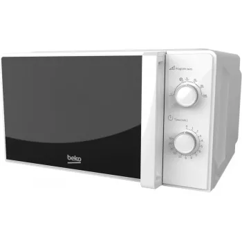 Mikrobangų krosnelė BEKO MOC20100WFB — 700 W, 20 L, 245 mm sukamoji lėkštė, balta