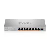 Zyxel XMG-108HP Nevaldomas 2.5G Ethernet (100/1000/2500) maitinimo per Ethernet (PoE) komutatorius