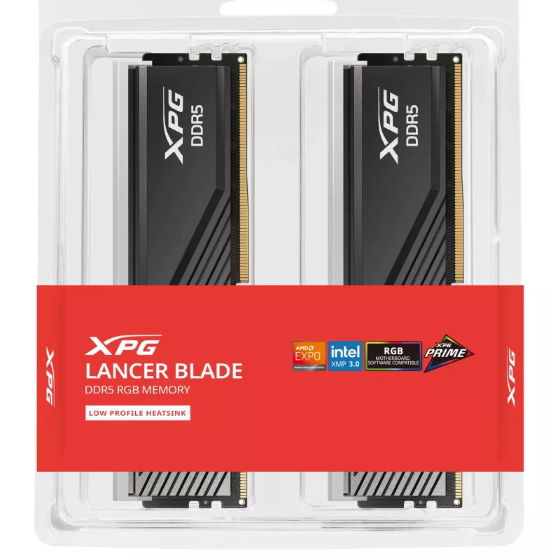 XPG LANCER BLADE RGB v atminties modulis 32 GB 2 x 16 GB DDR5 288-pin DIMM