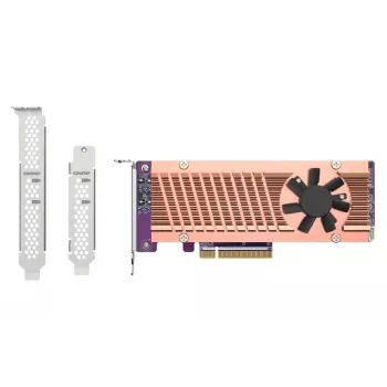 QNAP QM2-2P-384A sąsajos plokštės / adapteris Vidinis M.2 PCIe 3.0 32 Gbit/s